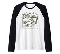 Ultimo Trail Before The Veil Camp Bachelorette Party Matching Maglia con Maniche Raglan