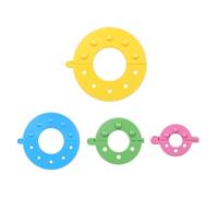 ULTNICE 8 pezzi 4 dimensioni Essential Pompom Maker Fluff Ball Kit di