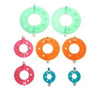 Ultnice, 8 pezzi in 4 misure per pompon fai da te