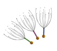 Ultnice - Massaggiatore per testa e spalle, 3 pezzi, per rilassare la testa, la schiena