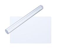 ULTNICE - Set di strumenti di modellazione di argilla, con rullo acrilico e pannello di foglio acrilico, per la creazione di oggetti e ceramiche