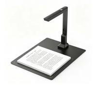 Ultra 16MP Pro portatile Compact Scanner di Documenti, USB 6 LED | Oltre 200 lingue OCR Ottimizzazione automatica appiattimento curva, fotocamera scanner A3/A4 veloce 1,5 s(GA-400)