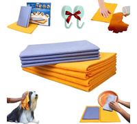 Ultra-Absorbent Miracle Cleaning Shammy, Multi-Purpose Cleaning Shammy Chamois Towel Cloth, Absorbent Cleaning Cloth, Multi-Purpose Non-Woven Cleaning Towels (1Set)