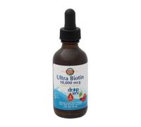 Ultra Biotina per Capelli, Pelle E Unghie - Misto Bacca Gusto - 10,000MCG (2 ML)