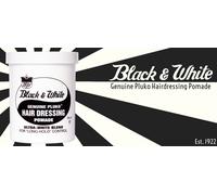 6 X Nero & Bianco Parrucchiere Brillantina Fro Lungo Tenuta Controllo Ultra