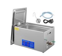 Ultra Cleaner 2L 3L 6L 10L 15L 22L 30L Timer digitale Vasca in acciaio inossidabile Macchina for la pulizia di gioielli, occhiali e orologi Per uso fai da te(6L liquefied/natural gas)