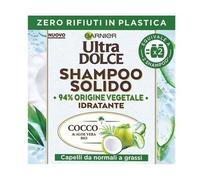 ULTRA DOLCE SHAMPOO SOLIDO COCCO E ALOE VERA BIO 60GR CAPELLI NORMALI E GRASSI