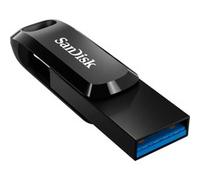 Ultra Dual Drive Go unità flash USB 512 GB USB Type-A / USB Type-C 3.2 Gen 1 (3.1 Gen 1) Nero, Chiavetta USB Nero, 512 GB, USB Type-A / USB Type-C, 3.2 Gen 1 (3.1 Gen 1), 150 MB/s, Girevole, Nero