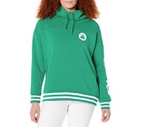 Ultra Game Fhl3589f, Felpa con Cappuccio da Donna in Pile con Collo a Imbuto, Verde Kelly, L