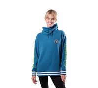 Ultra Game Fleece Hoodie Pullover Sweatshirt Funnel Neck Felpa con Cappuccio da Donna in Morbido Pile con Collo a im, Colore della Squadra