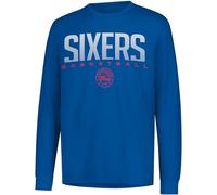 Ultra Game Long Sleeve Athletic Quick Dry T-Shirt Maglietta a Maniche Lunghe NBA Performance Poly da Uomo, Grigio Antracite, Colore squadra18, XL