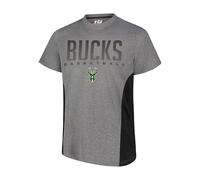 Ultra Game Maglietta a Maniche Corte Attiva NBA Active Tee Shirt da Uomo, Carbone Heather
