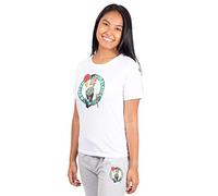 Ultra Game - Maglietta a Maniche Corte, da Donna, in Morbido Jersey Vintage, Donna, T-Shirt da Donna in Morbido Jersey Vintage, FTL7649F, Bianco, L