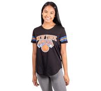 Ultra Game - Maglietta da Donna in Morbida Maglia a Rete, da Donna, Donna, T-Shirt da Donna in Maglia Morbida, FTL7650F, Nero, XL