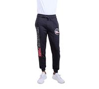 Ultra Game Men's Soft Fleece Sweatpants Jogger Pants Active Pantaloni della Tuta in Pile, Nero Marled, L Uomo