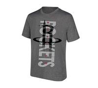 Ultra Game NBA - Maglietta a Maniche Corte da Uomo, Uomo, Men's Upright Logo Short Sleeve Tee Shir, Carbone Heather, Medium