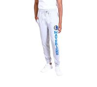 Ultra Game NBA Mens Jogger Pants Active Basic Soft Terry Sweatpants, Uomo, Pantaloni da Jogging Active Basic Soft Terry da Uomo, DSF5166M, Logo Gamba Sinistra, S