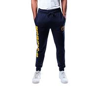 Ultra Game NBA Men's Super Soft Team Jogger Sweatpants, Denver Nuggets, Heather Gray 18, Large