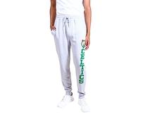 Ultra Game NBA Official Men’s Super Soft Game Day Jogger Sweatpants - Unisex, Boston Celtics, Heather Gray, X-Large