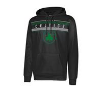 Ultra Game NBA Official Men’s Super Soft Midtown Hoodie Pullover Sweatshirt - Unisex, Boston Celtics, Black, Medium