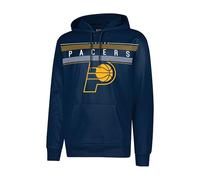 Ultra Game NBA Official Super Soft Midtown Hoodie Pullover Sweatshirt Felpa da Uomo in Pile con Cappuccio, Blu, M