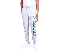 Ultra Game NBA Official Super Team Jogger Sweatpants Pantaloni da Jogging Active Basic Soft Terry da Uomo, Logo Gamba Sinistra, M
