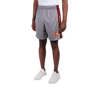 Ultra Game NCAA Men's Active Soft Workout Basketball Training Shorts, USC Trojan, Heather Gray, X-Large