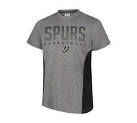 Ultra Game Short Sleeve NBA Active Tee Shirt da Uomo, Carbone Heather, XL