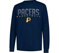 Ultra Game T-Shirt da Uomo Atletica ad Asciugatura Rapida Maglietta a Maniche Lunghe NBA Performance Poly T-Shirt a Maniche Lunghe, Grigio Antracite, Colore Squadra, M