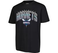 Ultra Game UNK Arco Plexi NBA S/S Tee, Uomo, GTM1862F-CH-2XLarge, Nero, XXL