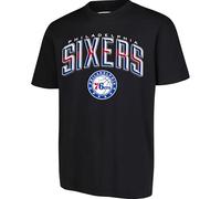 Ultra Game UNK Arco Plexi NBA S/S Tee, Uomo, GTM1862F-PH-XLarge, Nero, XL