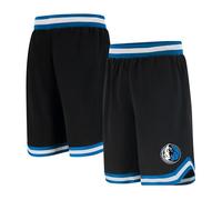 Ultra Game UNK NBA GSM3547F NBA Woven Team Logo Poly Mesh Basket Shorts Nero, Large