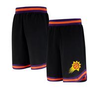Ultra Game UNK NBA GSM3547F NBA Woven Team Logo Poly Mesh Basket Shorts Nero, M