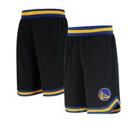 Ultra Game UNK NBA GSM3547F NBA Woven Team Logo Poly Mesh Basket Shorts Nero, M