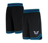 Ultra Game UNK NBA GSM3547F NBA Woven Team Logo Poly Mesh Basket Shorts Nero, M