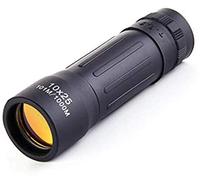 Ultra HD, 10x25 Mini binocolo tascabile monoculare con zoom teatrale, oculare portatile per campeggio compatto, per interni/esterni.