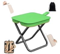 Ultra-Light Portable Folding Chair, Compact Pop Up Stool with Carry Bag, Small Handbag Stool for Camping, Travel, Hiking, Fishing, Picnic, Barbecue, Outdoor Activities, Space Saving Foldable Seat