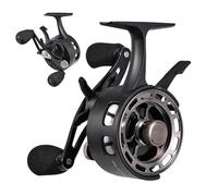 Ultra Light Reel,Large Spool Diameter Ice Fishing Equipment - 3.2:1 High Speed Ratio Kit, Cold-Resistant Materials Quick Release CNC Aluminum Star Drag Ice Fishing Accessories