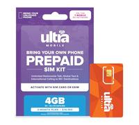 Ultra Mobile Il kit di avvio SIM funziona su telefoni GSM sbloccati, inclusi iPhone e Android
