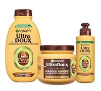 Ultra morbido, avocado e burro di karitè, set con routine, avocado e burro di karitè