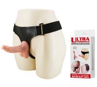 Ultra Passionate Harness Sensual Comfort Strap-On 15 cm regolabile con dildo realistico strap on