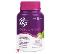 Bios Line Ultra Pep Glicontrol Integratore per Glicemia e Peso 60 Tavolette