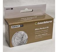 Ultra Perfect·Fit Capsule per monete da 1 oz. American Eagle Argento o 1 oz. Australian Kookaburra Argento o 1 oz. Australian Koala Argento Monete 40,6 mm - Capsule Monete Premium di Leuchtturm