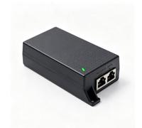 Ultra PoE 10G PoE++ Iniettore 60W, Power Over Ethernet Plus Adattatore | 1G/2.5G/5G/10GGbps, 802.3af/at/bt, uscita 15.4W/30W/60W, fino a 100M (100m), converte una porta non PoE in una porta PoE ++