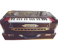 ULTRA PREMIUM 3¾ Ottava CALCUTTA MUSIC HARMONIUM, SCALALA, 3 SET DI ANCE, LUCIDO