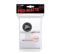 Ultra Pro 100 Buste Protezione Bustine Opache Bianco Carte Standard 845131