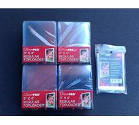 Ultra Pro 100 Regular Toploader + 100 Soft Sleeves Protezione Carte Protection