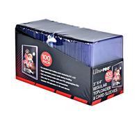 Ultra PRO 100 Regular Toploader 3x4 + 100 Bustine Trasparenti Pokemon MTG Nuovo