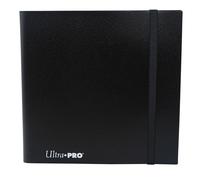 Ultra PRO - Eclipse 12-Pocket Jet Black PRO-Raccoglitore per 480 carte di dimensioni standard, protegge carte da collezione, carte da gioco e carte sportive in maniche ultra PRO Deck Protector