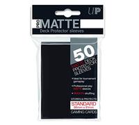 Ultra-PRO 15385 Bustine Standard PRO Matte, Nero, 50 Pezzi